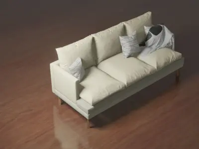 Sofa 3D Model 3D model