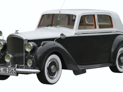 Bentley R Type 1953 3D model