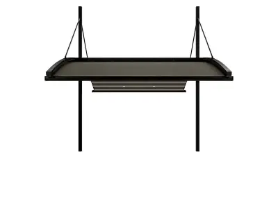 Motorized Pergola 6a dark iron 3D model