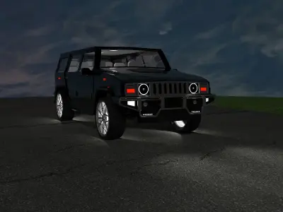 hummer 3D model