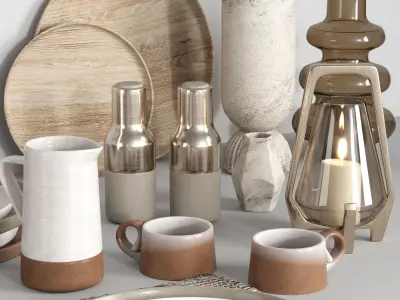 kitchen accessories005 Low-poly 3D model