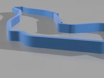 F1 Circuit Imola 2022 3D Print Model 3D print model