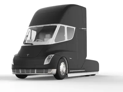 Tesla Semi Truck 3D model