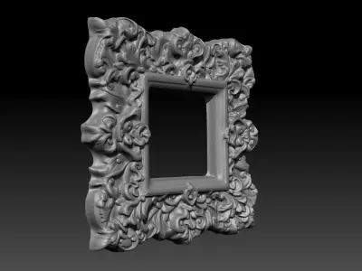 Bas relief Frame 240506 12 3D print model