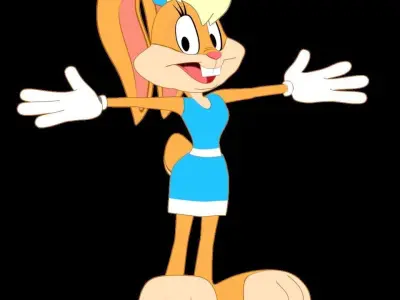 Lola Bunny The Looney Tunes Show 3D model