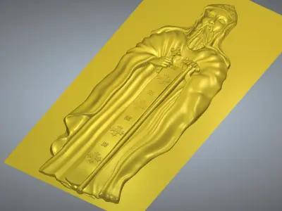 ava shenouda the head of the annunciation 3D print model