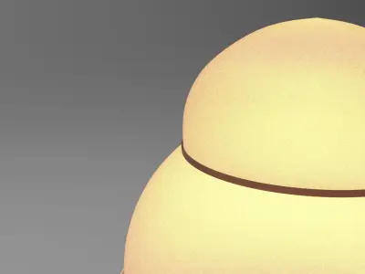 Alto Interior Light Low-poly 3D model