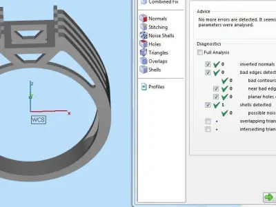 0109 - Simple Gents Ring 3D print model