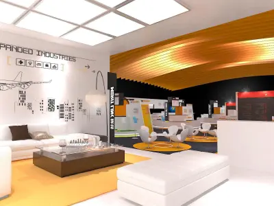 Exhibition - Area - 24X20-3DMAX2012-05 3D model