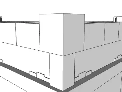 Medieval Watchtower  Torre de Vigilancia Medieval Low-poly 3D model