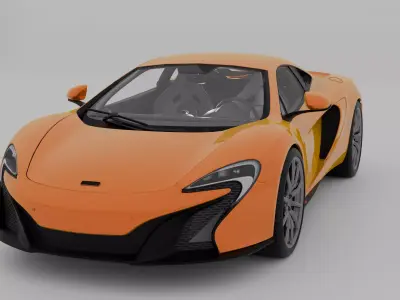 McLaren 650s 3D model by Flostudio