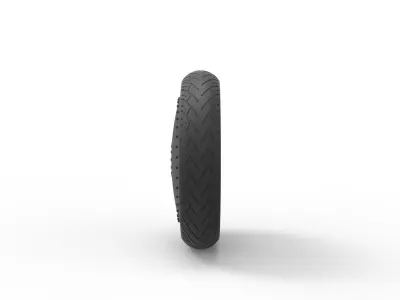  Car wheel 3 3D print model