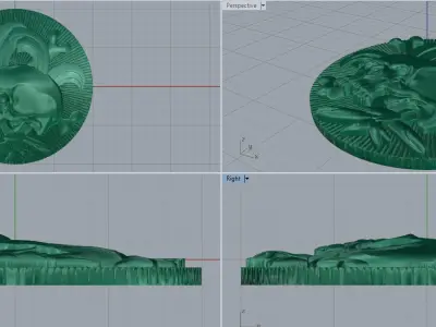 Skull 13 3D print model