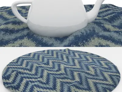 Rugs No 92 Low-poly 3D model