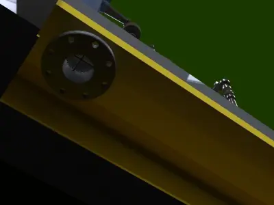 Diesel pump skid Free 3D model