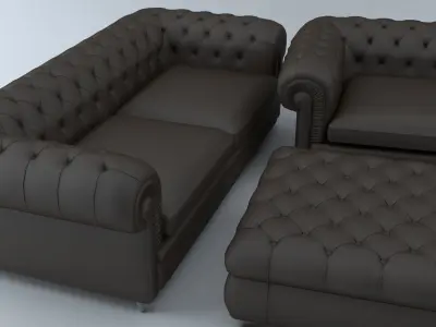 Chester Sofa 3D model