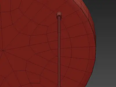 Sculptural Glass 3 Light 3D model