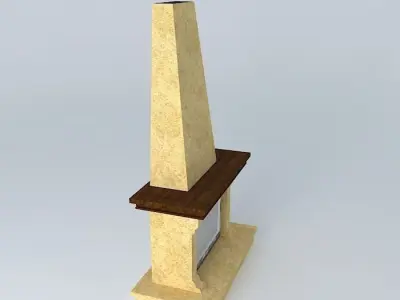 Classic fireplaces fireplace Free 3D model