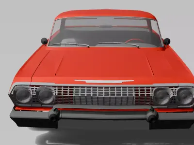 Chevrolet Impala 1963 3D model