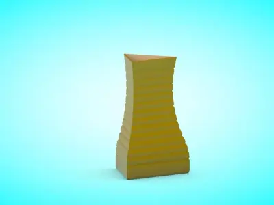 Vase 5 Low-poly 3D model