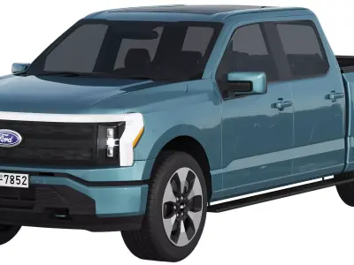 F-150 Lightning 2022 3D model