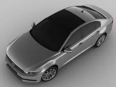 VW Passat 2015 3D model
