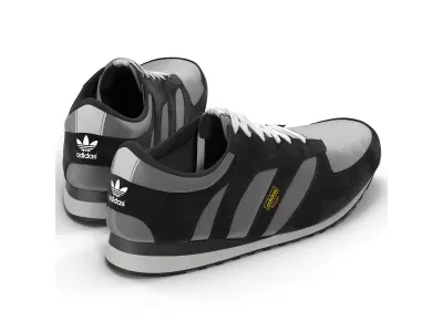 Running Shoes Adidas 3D model