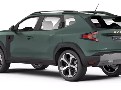 Dacia Duster 2024 3D model