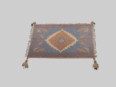 Flying Carpet model 2 3D model
