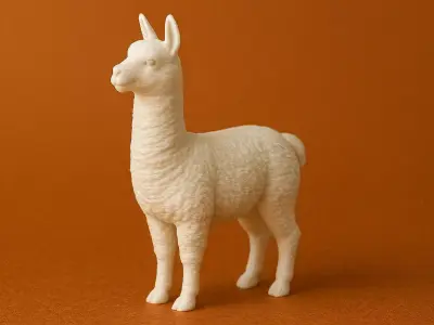 Llama Animal 3D print model