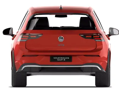 Volkswagen Golf GTE 2024 3D model