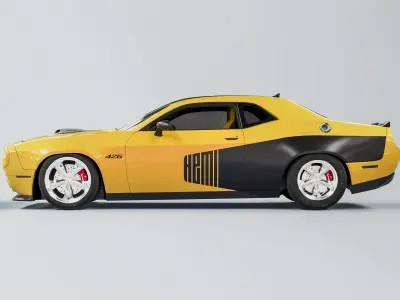 Plymouth Cuda  3D model