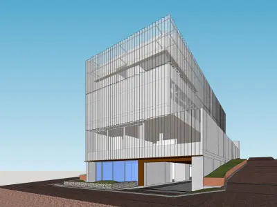 GIZI Art Base- BCHO partners Low-poly 3D model