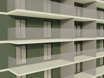  House with layout Free 3D model