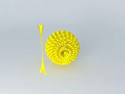 tinsle ball Free 3D model