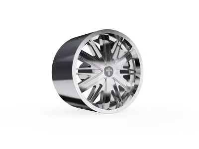 best seller DUB wheels 3D Model Pack