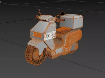 Scooter X1  3D model