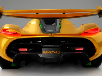 Koenigsegg Jesko 3D model