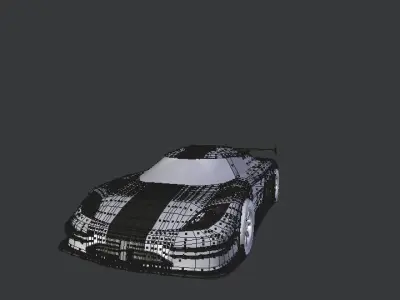 Koenigsegg  Agera Low-poly 3D model