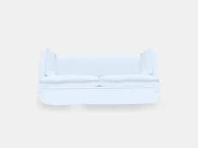 HYLTARP Cover for 3-seat sofa 3D model