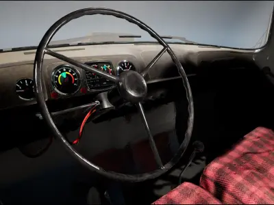 Truck Levo M2542 - Unreal Engine Project Low-poly 3D model