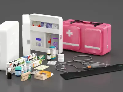 First Aid Kit 3D model