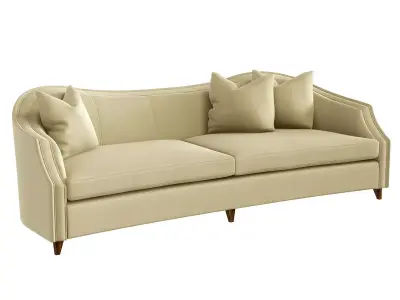 Caracole Seams To Me Sofa - UPH-SOFFUL-49A 3D model
