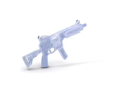 Vibrant Tactical Rifle model pack Low-poly 3D model