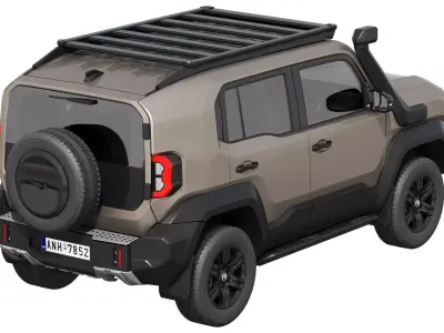 Toyota Land Cruiser FJ Offroad Package 2027 3D model