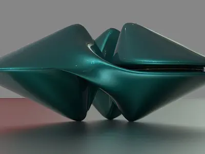 geometric modern art gm8 3D print model