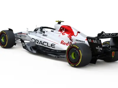 F1 Redbull RB21 livery GP Japon season 2025 3D model