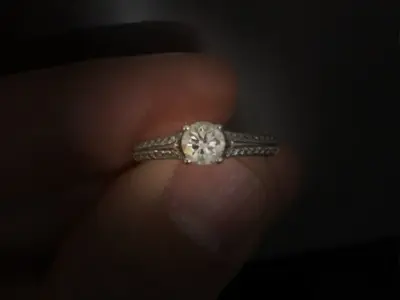 Engagement Wedding Ring 3D print model