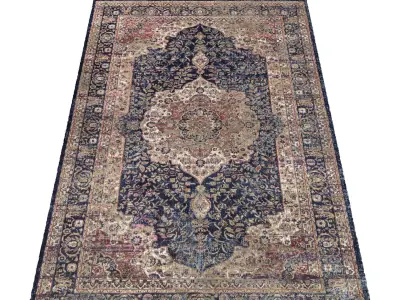 Rug Set 1432 3D model