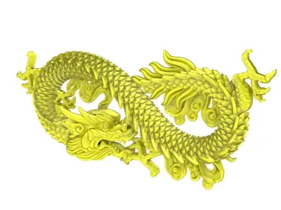 Infinity Dragon Jewelry Model 4774 3D print model